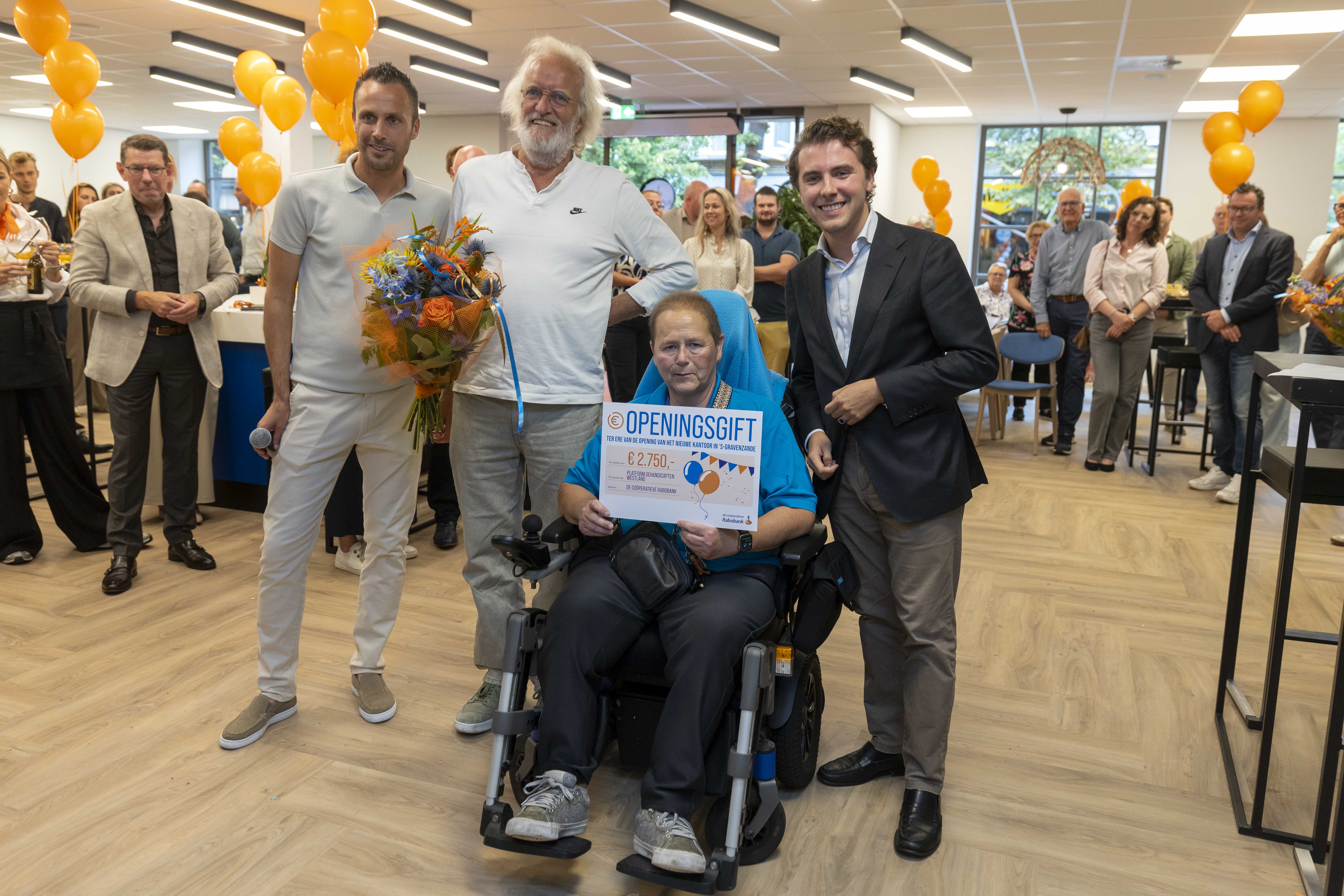 Opening Rabobank Westland- Platform Gehandicapten Westland